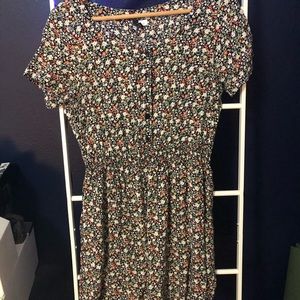 Floral pattern H&M short dress